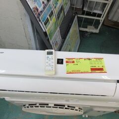 K03114　シャープ　中古エアコン　主に18畳用　冷5.6kw ／ 暖6.7kw