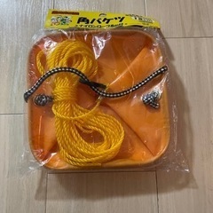 釣竿、バケツセットの画像