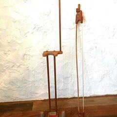 リサイクルカービング　擦弦楽器　一升枡の画像