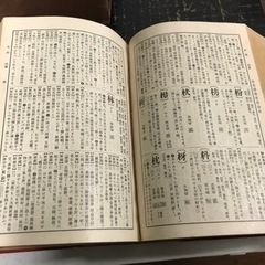 かなり古い漢和字典。資料的価値あり？の画像