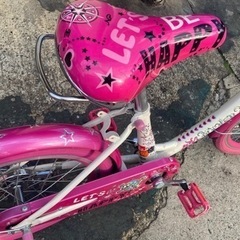 18インチ　子供用自転車　女児に　練習用　女の子　可愛いの画像