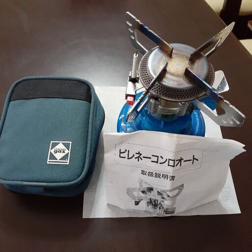 【取り引き中です】コンパクトガスコンロです。