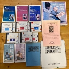 お子さまにぜひ✨ドッツカード・脳活性化訓練カード・知育CD