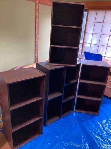 カラーボックス４点セット