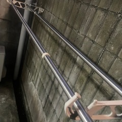 物干し竿　2本