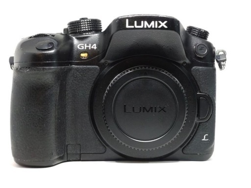 動画素材撮影にも！Panasonicのミラーレス一眼フラッグシップ機GH4本体中古（一部難あり）