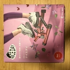 健康ステッパーナイスデイ レッド【ショップジャパン NICE-W...