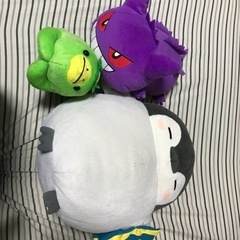 ぬいぐるみ3点