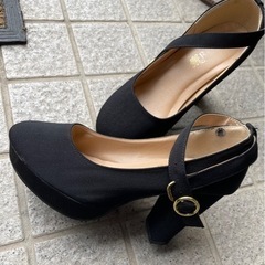 黒のパンプス👠の画像