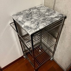 キッチンラック(大理石天板)の画像