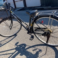 27インチ自転車　6段変速　訳あり
