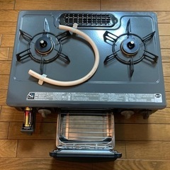 【取引中】都市ガス Rinnai 2口 ガスコンロ ガスレンジ ...