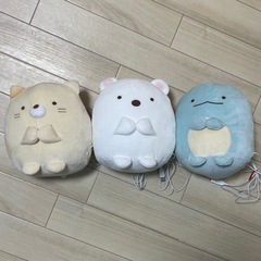 すみっコぐらし しろくま あったかぬいぐるみ 湯たんぽの画像