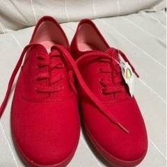 アーノルドパーマー23cmスニーカー赤　未使用