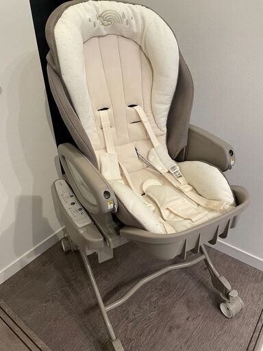 Aprica ユラリズム オートAB ムーンロック BR ハイローラック バウンサー ハイローベッド&チェア