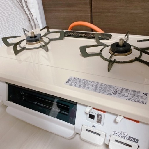 リンナイ グリル付ガステーブル 美品