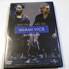 MIAMI VICE DVDとアルミ枠入B2版ポスターのセットの画像