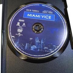 MIAMI VICE DVDとアルミ枠入B2版ポスターのセットの画像