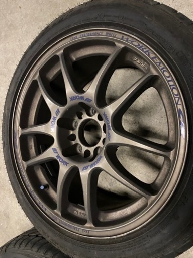 work エモーション　CRkai 17インチ　pcd114.3 5穴