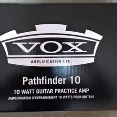 VOX(ヴォックス) コンパクト ギターアンプ Pathfinder 10 自宅練習 ファーストアンプに最適 ヘッドフォン使用可 クリーン オーバードライブ 10W スタンダード V9106 の画像