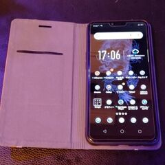 オッポ OPPO R15 Neo メモリ3G 容量64G ダイヤモンドブルー 中古美品  ガラスフィルム・スマホカバー新品 大きな傷なしの画像