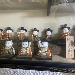 明日で終了　ひな人形（久月作）0円であげます　取引日が4/3(日)までであれば可能。4/4終了。の画像