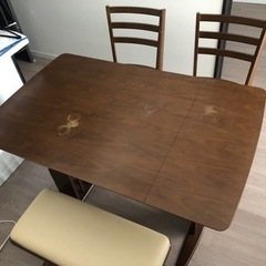 ニトリ　ダイニングテーブルセット