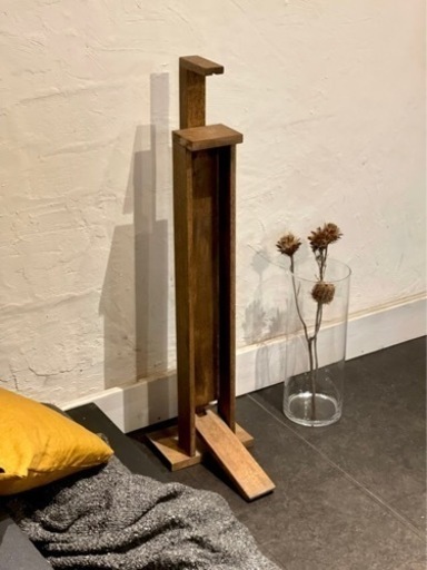 足踏み式木製アルコールスタンド