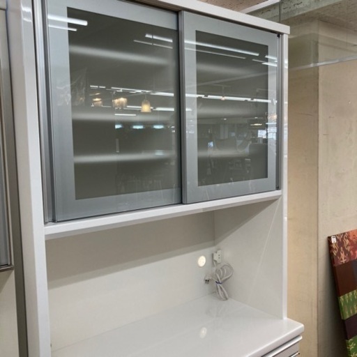 松田家具2枚スライド扉レンジボード