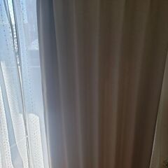 ニトリNITORI☆カーテン、レースカーテンセットの画像