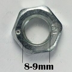 金属ナット M10  細目 六角型ナットの画像