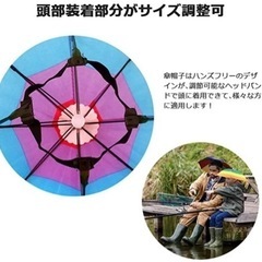新品 かぶるカラフル傘の画像