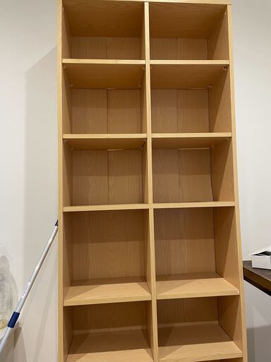 【今日来れる人限定で半額】本棚（180×75×30）※使用歴1年