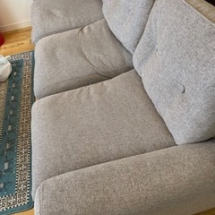 unico_BETHAN_カバーリングソファ 3シーター （ カラー：ブラウン）の画像