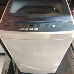 【中古】AQUA 5.0kg 洗濯機 AQW-GS50F(W)