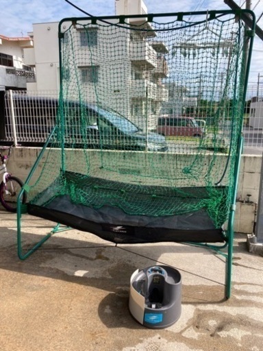 ソフトボール用トスマシーン&オートリターンネット