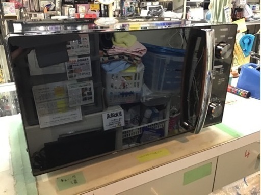 ●販売終了●電子レンジ　ツインバード　2018年製　中古品