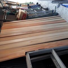 杉　羽目板　長160㎝ｘ幅10.5㎝　12枚　材木　建材