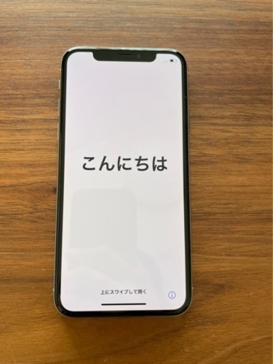 iPhone X Silver 64 GB SIMフリー　IMEI：356741083819358