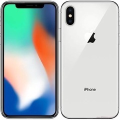 iPhone X Silver 64 GB SIMフリー IMEI：356741083819358