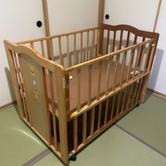 引き渡し予定者決まりました。ディズニーベビーベッド、下収納、キャ...