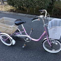 ブリジストンワゴン　三輪自転車　ミンナ　カバー付き