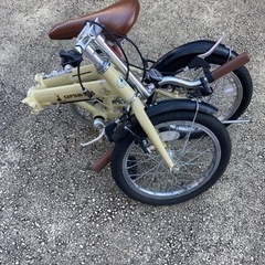 CAPTAIN STAG 折りたたみ自転車　移動用の袋付きの画像