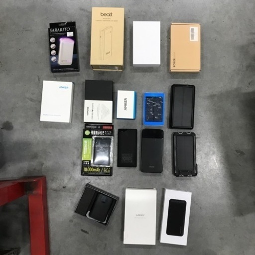 モバイルバッテリー大量セット　ジャンク品