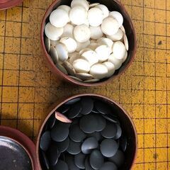 碁盤と碁石（２）の画像