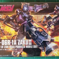 ガンプラ　HGUC 高機動型ザク(黒い三連星ザク)　1/144