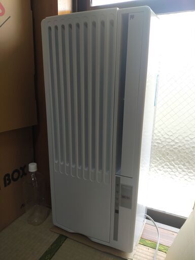 引取希望　引越しのため取下げ3/13以降取下げ【2020年製造】 Haier 窓用 ルームエアコン　JA-16U　標準窓枠・リモコン付