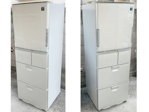 SHARP/シャープ 冷凍冷蔵庫 5ドア どっちもドア SJ-PW38S-N 容量:380Lを、直接引き取りに来て頂ける方に、5,000円でお譲りいたします。