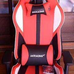 【決まりました】ゲーミングチェアーAKracing『極座』V2赤色