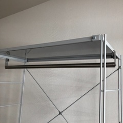 無印良品スチールユニットシェルフの画像